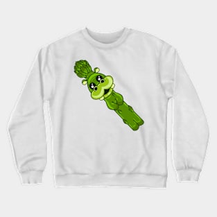 Hippopotamus Asparagus Crewneck Sweatshirt